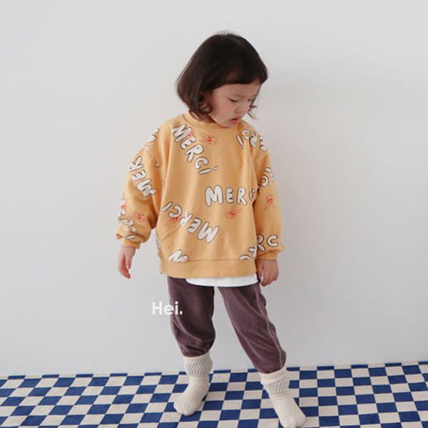 HEI - Korean Children Fashion - #Kfashion4kids - Merci Sweatshirt - 5