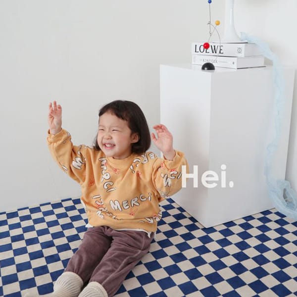 HEI - Korean Children Fashion - #Kfashion4kids - Merci Sweatshirt - 9