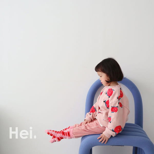 HEI - Korean Children Fashion - #Kfashion4kids - Apple Sweatshirt - 12