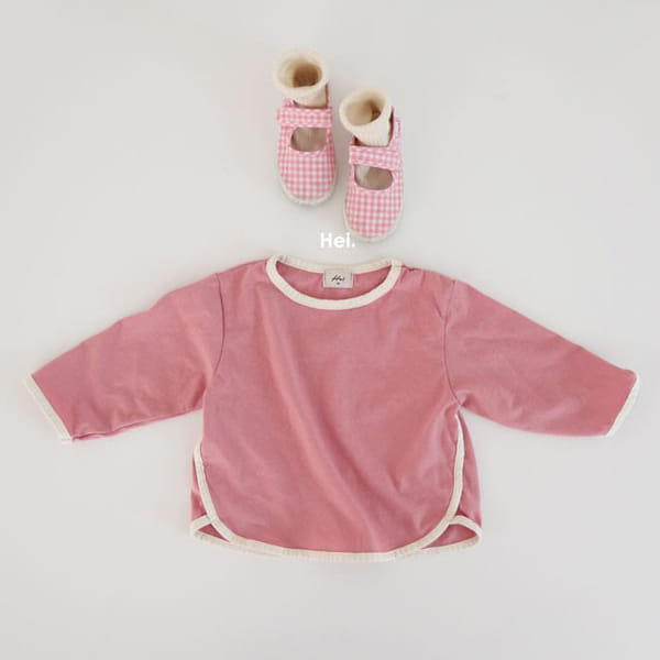 HEI - Korean Children Fashion - #Kfashion4kids - Colored Piping Tee - 10