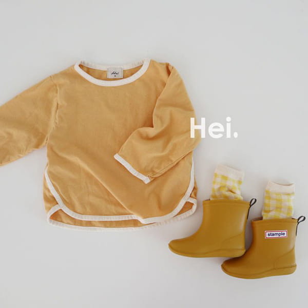 HEI - Korean Children Fashion - #Kfashion4kids - Colored Piping Tee - 11