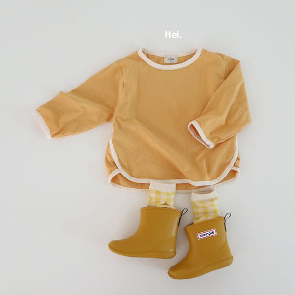 HEI - Korean Children Fashion - #Kfashion4kids - Colored Piping Tee - 9