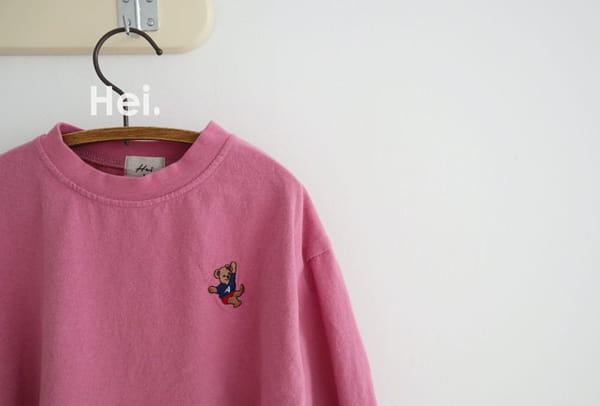 HEI - Korean Children Fashion - #Kfashion4kids - Bear Tee