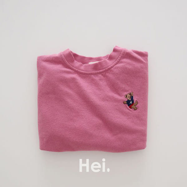 HEI - Korean Children Fashion - #Kfashion4kids - Bear Tee - 5