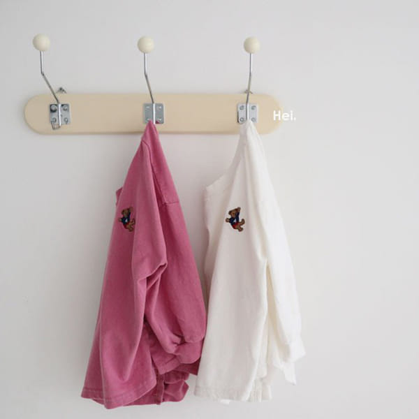 HEI - Korean Children Fashion - #Kfashion4kids - Bear Tee - 6
