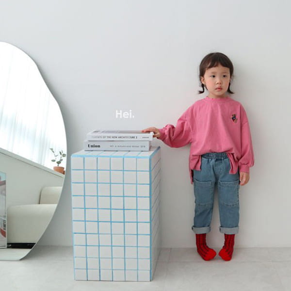 HEI - Korean Children Fashion - #Kfashion4kids - Bear Tee - 7