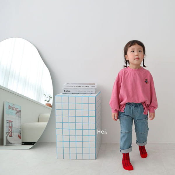 HEI - Korean Children Fashion - #Kfashion4kids - Bear Tee - 8