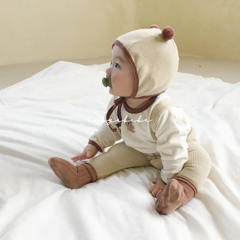HI BYEBEBE - Korean Children Fashion - #Kfashion4kids - Dori Dori Top Dungarees Set - 3