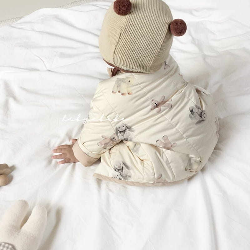HI BYEBEBE - Korean Children Fashion - #Kfashion4kids - Bebe Zoo Padding Jumper - 3