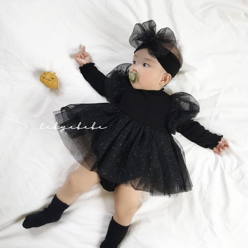 HI BYEBEBE - Korean Children Fashion - #Kfashion4kids - Achoo Shamang Bodysuit with Hairband - 4