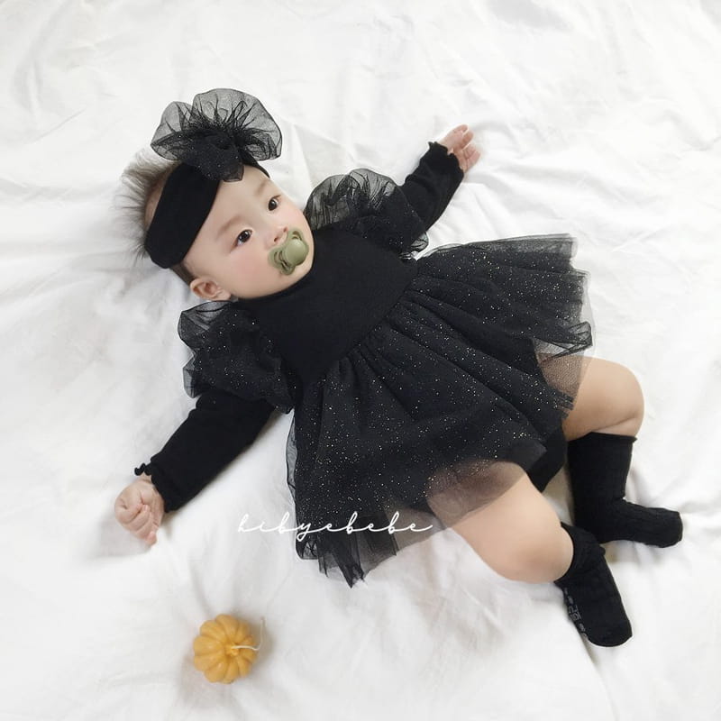 HI BYEBEBE - Korean Children Fashion - #Kfashion4kids - Achoo Shamang Bodysuit with Hairband - 5