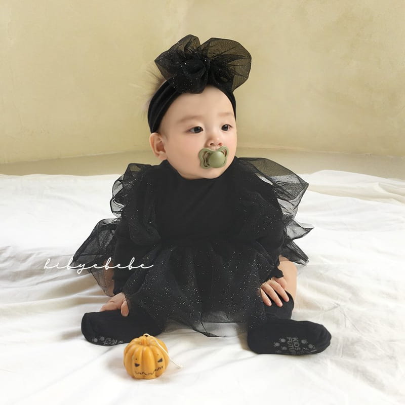 HI BYEBEBE - Korean Children Fashion - #Kfashion4kids - Achoo Shamang Bodysuit with Hairband - 6