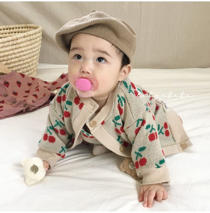 HI BYEBEBE - Korean Children Fashion - #Kfashion4kids - Sweet Frot Knit Bodysuit - 3