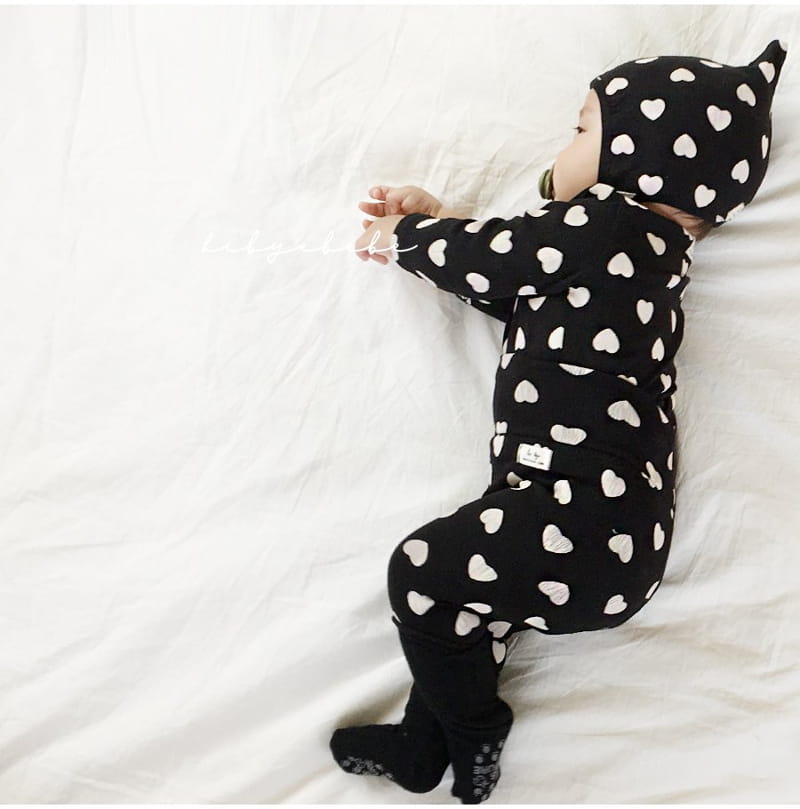 HI BYEBEBE - Korean Children Fashion - #Kfashion4kids - Bebe Rollin Heart Easywear - 4