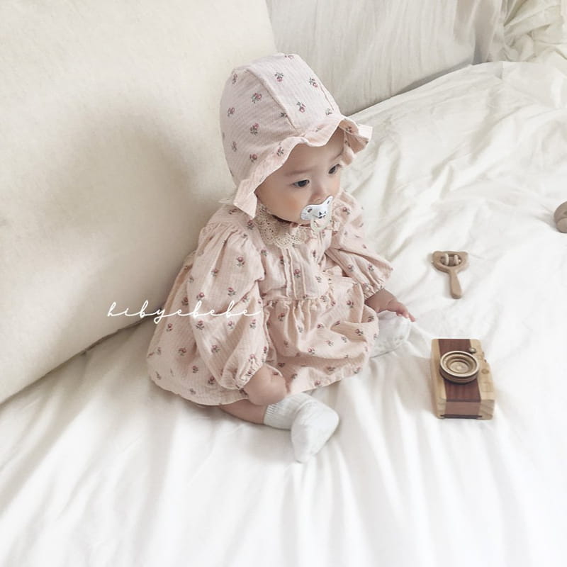 HI BYEBEBE - Korean Children Fashion - #Kfashion4kids - Flower Pintuck Bodysuit - 2