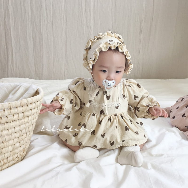 HI BYEBEBE - Korean Children Fashion - #Kfashion4kids - Love U Bodysuit - 3