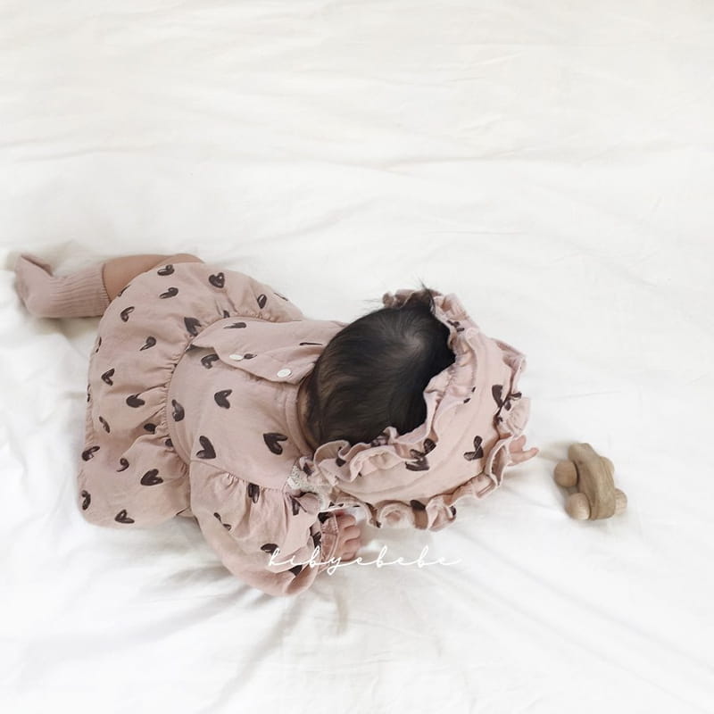 HI BYEBEBE - Korean Children Fashion - #Kfashion4kids - Love U Bodysuit - 4