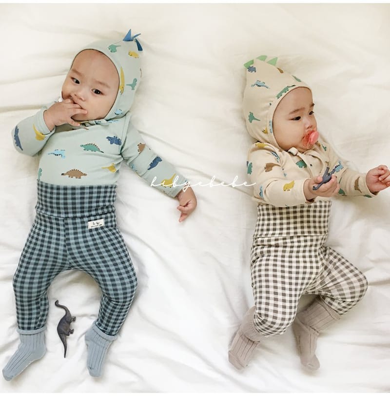 HI BYEBEBE - Korean Children Fashion - #Kfashion4kids - Bebe Dino Easywear - 3