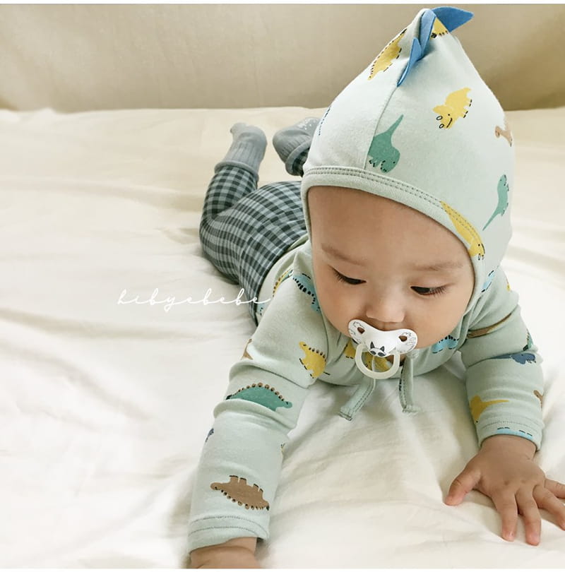 HI BYEBEBE - Korean Children Fashion - #Kfashion4kids - Bebe Dino Easywear - 4