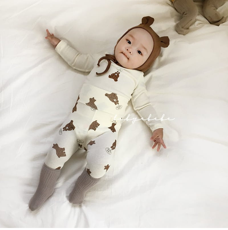 HI BYEBEBE - Korean Children Fashion - #Kfashion4kids - Bebe Honey Thief Bear Easywear