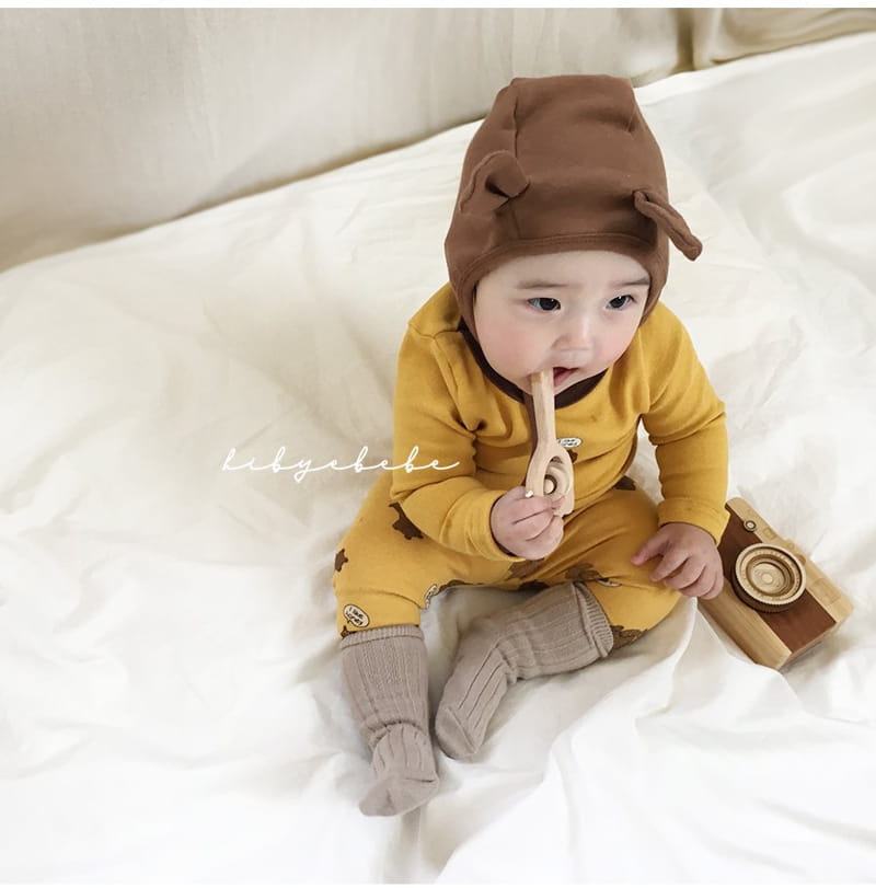 HI BYEBEBE - Korean Children Fashion - #Kfashion4kids - Bebe Honey Thief Bear Easywear - 3