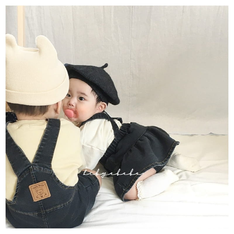 HI BYEBEBE - Korean Children Fashion - #Kfashion4kids - Span Denim Skirt - 5
