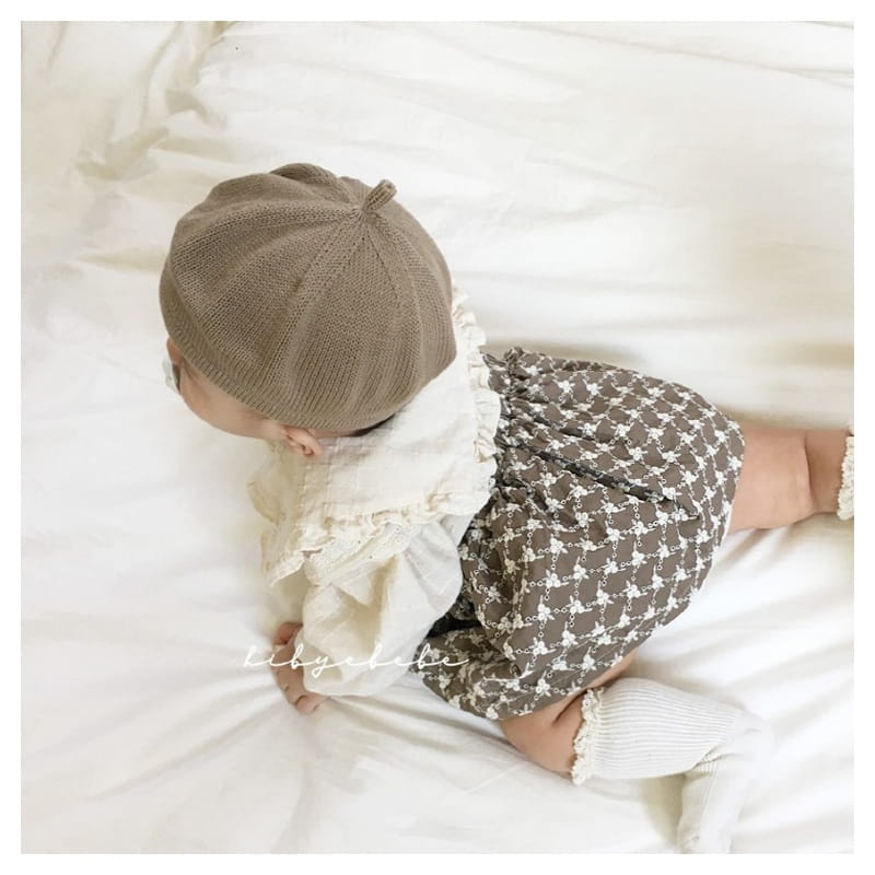 HI BYEBEBE - Korean Children Fashion - #Kfashion4kids - Fran Fran Lace Dungarees Skirt - 3