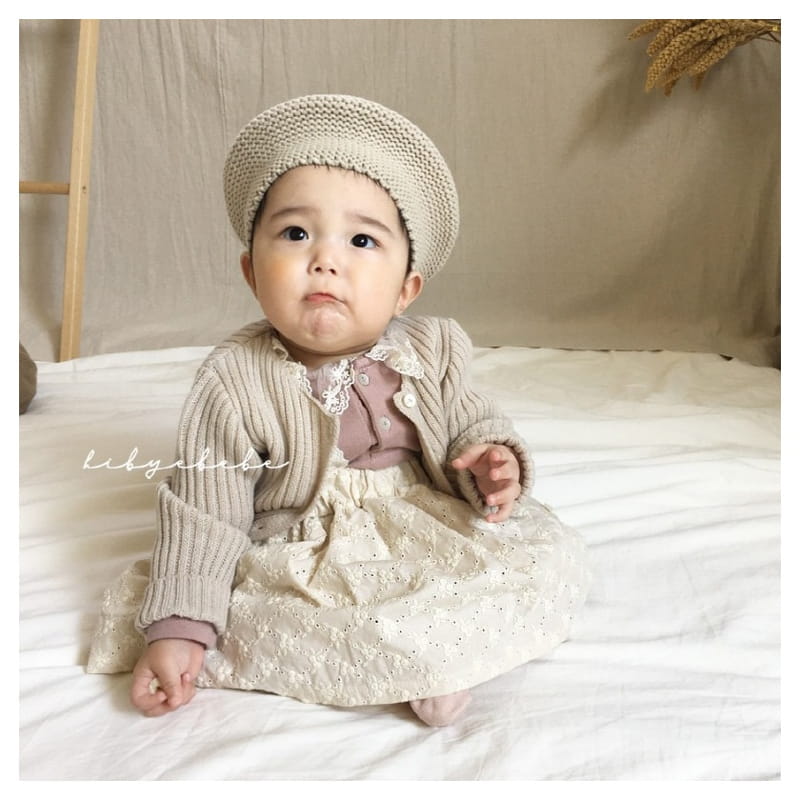 HI BYEBEBE - Korean Children Fashion - #Kfashion4kids - Fran Fran Lace Dungarees Skirt - 4