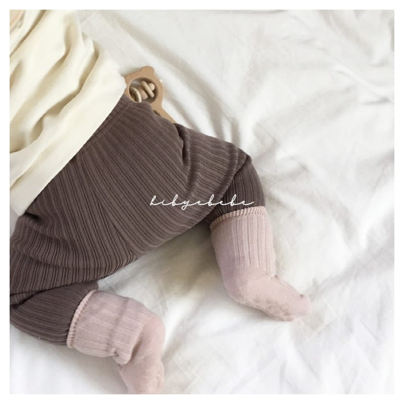 HI BYEBEBE - Korean Children Fashion - #Kfashion4kids - Fall Rib Leggings - 5