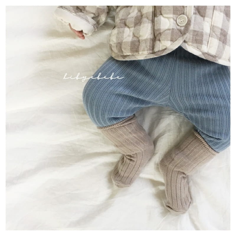 HI BYEBEBE - Korean Children Fashion - #Kfashion4kids - Fall Rib Leggings - 8