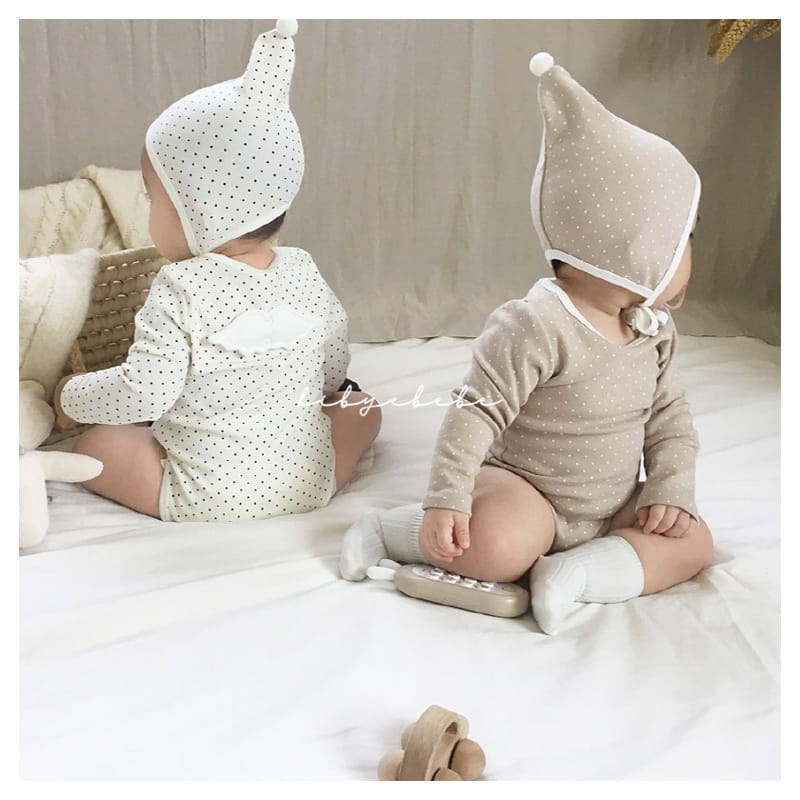 HI BYEBEBE - Korean Children Fashion - #Kfashion4kids - Baby Angel Bodysuit - 6