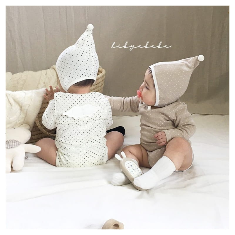 HI BYEBEBE - Korean Children Fashion - #Kfashion4kids - Baby Angel Bonnet - 4