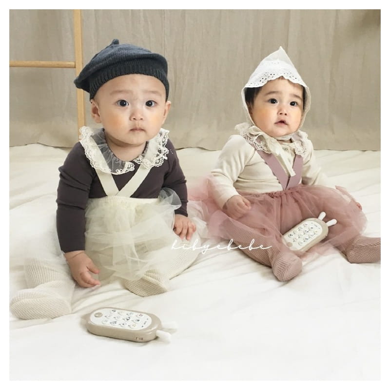 HI BYEBEBE - Korean Children Fashion - #Kfashion4kids - Lace Collar Tee - 5