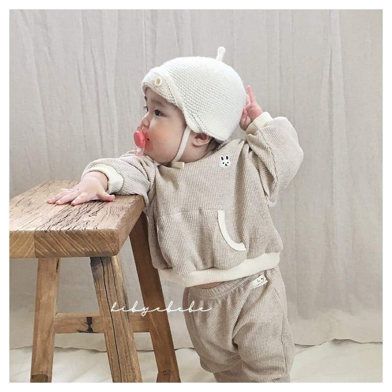 HI BYEBEBE - Korean Children Fashion - #Kfashion4kids - Bwang Sweatshirt Baggy Top Bottom Set - 4