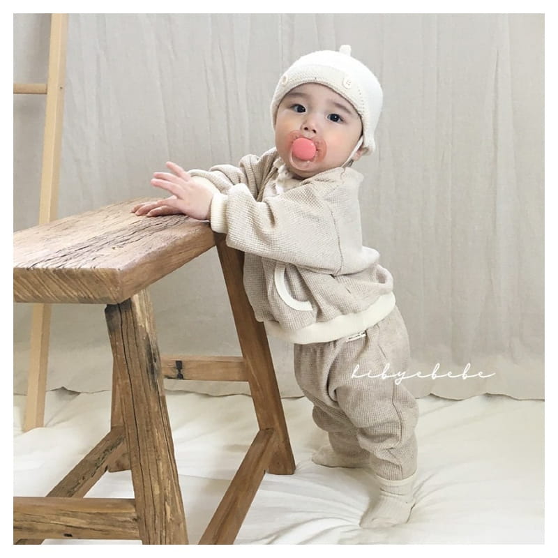 HI BYEBEBE - Korean Children Fashion - #Kfashion4kids - Bwang Sweatshirt Baggy Top Bottom Set - 5