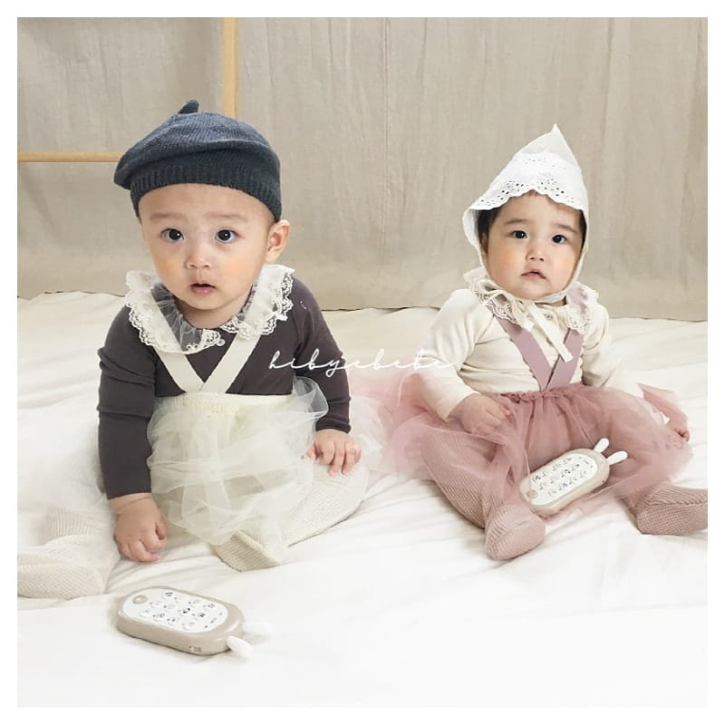 HI BYEBEBE - Korean Children Fashion - #Kfashion4kids - Waffle Sha Foot Leggings - 2