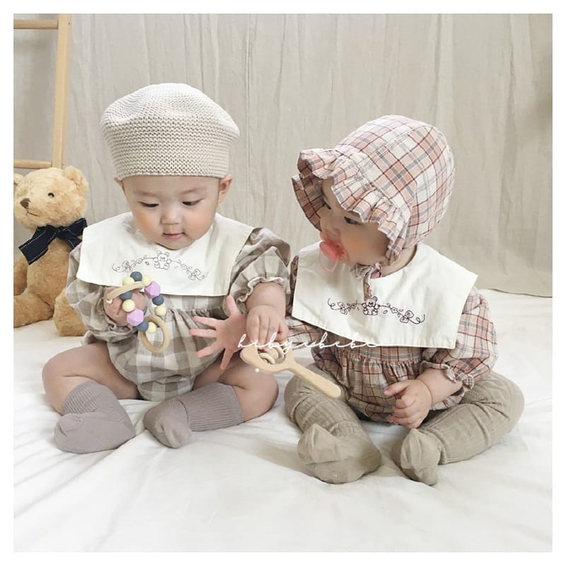 HI BYEBEBE - Korean Children Fashion - #Kfashion4kids - Sailor Embroidery Bodysuit - 11