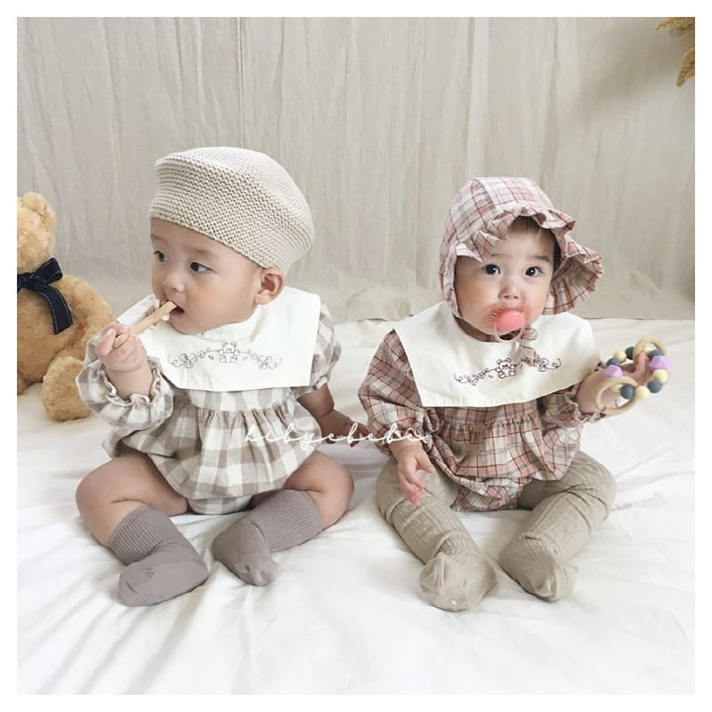 HI BYEBEBE - Korean Children Fashion - #Kfashion4kids - Sailor Embroidery Bodysuit - 7