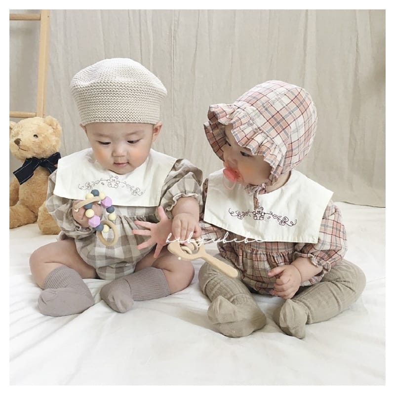 HI BYEBEBE - Korean Children Fashion - #Kfashion4kids - Sailor Frill Bonnet - 5