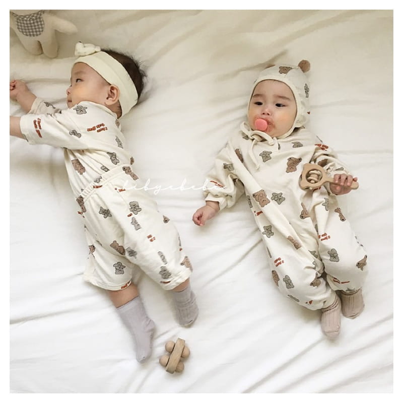 HI BYEBEBE - Korean Children Fashion - #Kfashion4kids - Gogo Hide Top Bottom Set - 6