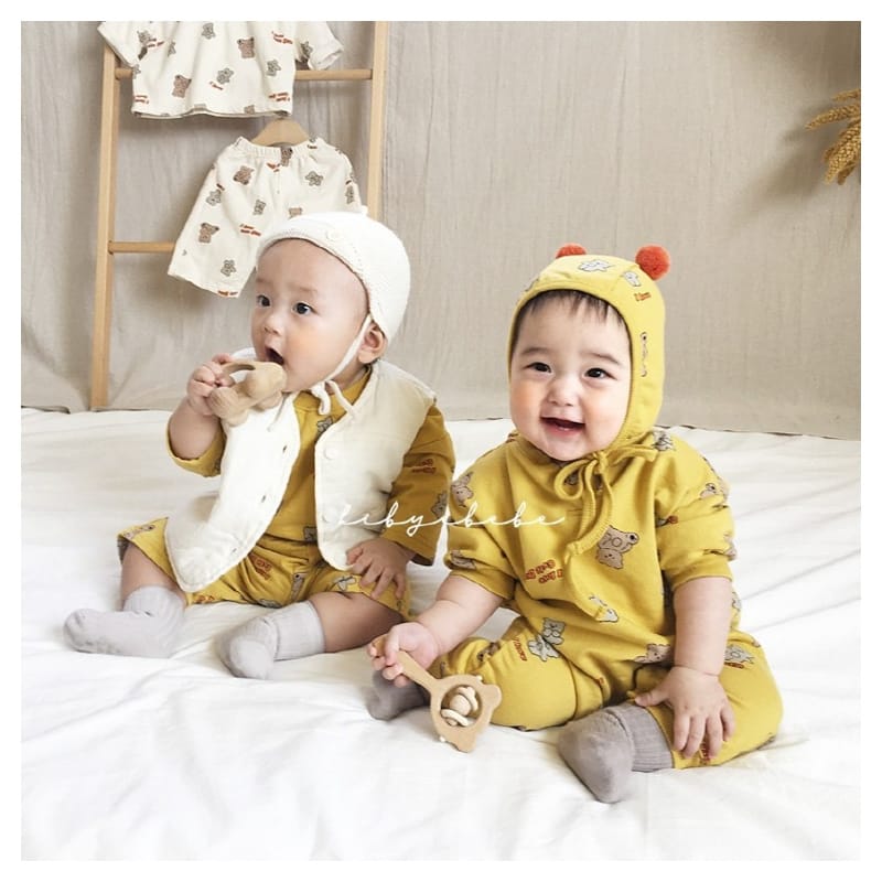 HI BYEBEBE - Korean Children Fashion - #Kfashion4kids - Gogo Hide Top Bottom Set - 9