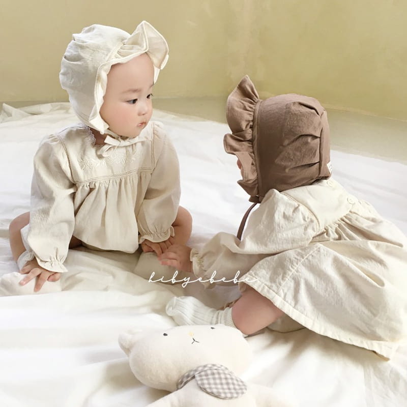 HI BYEBEBE - Korean Children Fashion - #Kfashion4kids - Bella Embroidery Bodysuit - 3