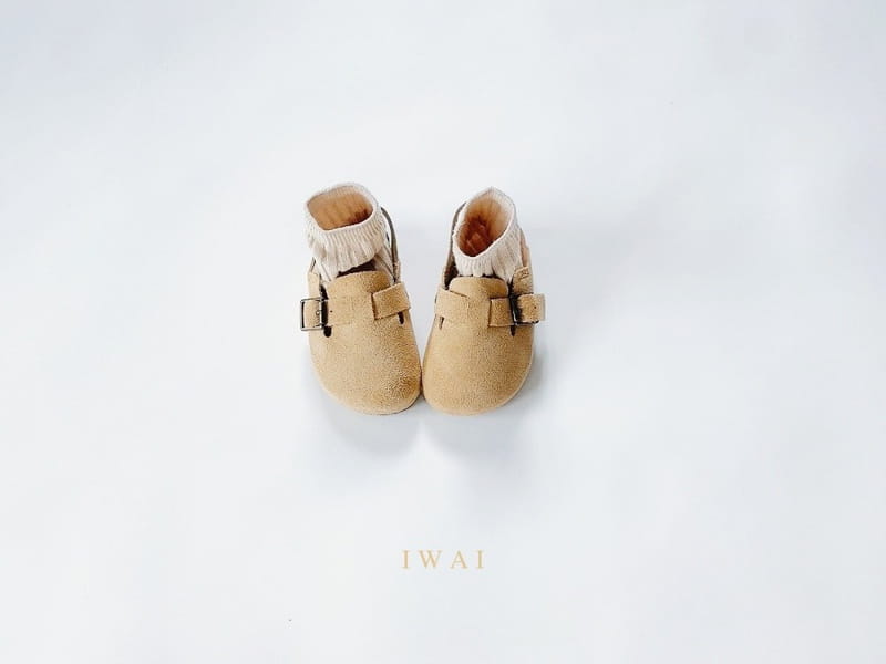 IWAI - Korean Children Fashion - #Kfashion4kids - Tan Slipper Slip-on - 3