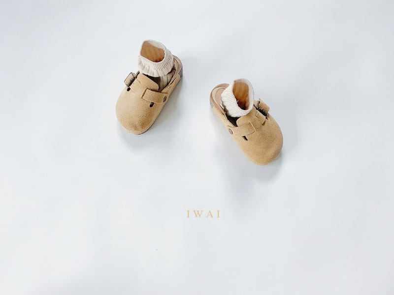 IWAI - Korean Children Fashion - #Kfashion4kids - Tan Slipper Slip-on - 4
