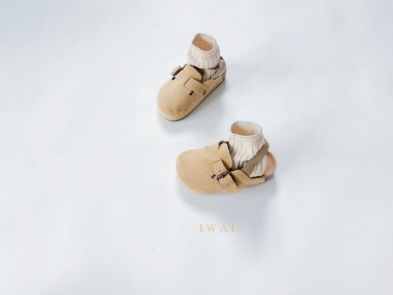 IWAI - Korean Children Fashion - #Kfashion4kids - Tan Slipper Slip-on - 5