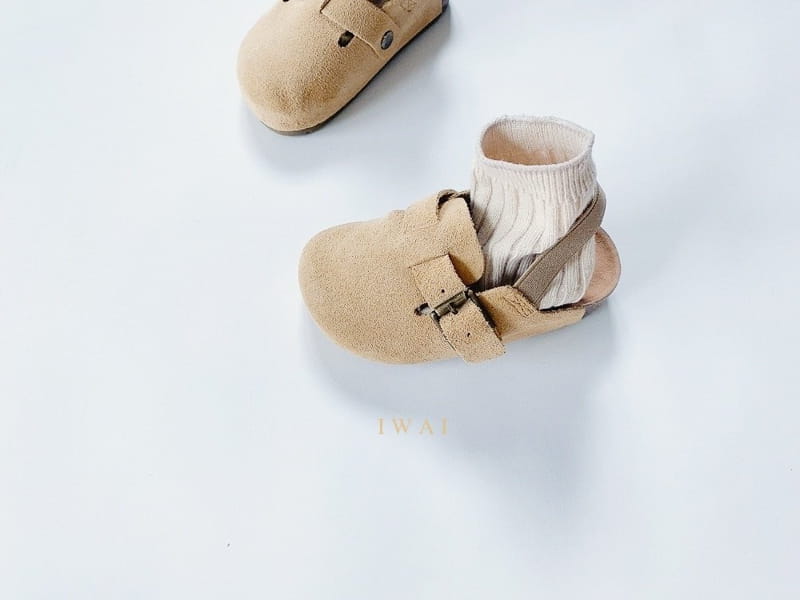 IWAI - Korean Children Fashion - #Kfashion4kids - Tan Slipper Slip-on - 6