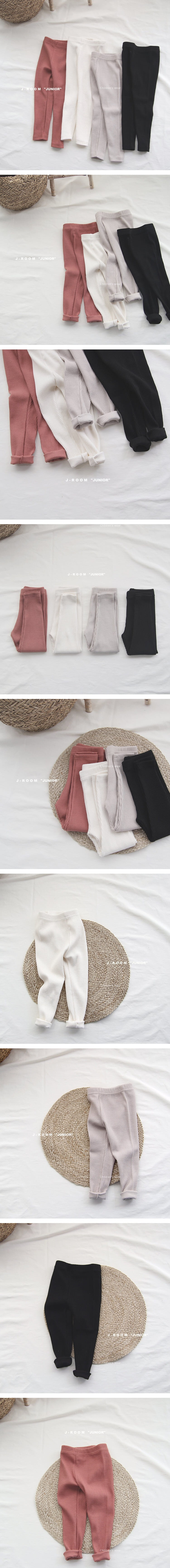 J-ROOM - Korean Children Fashion - #Kfashion4kids - Daily Rib Leggings