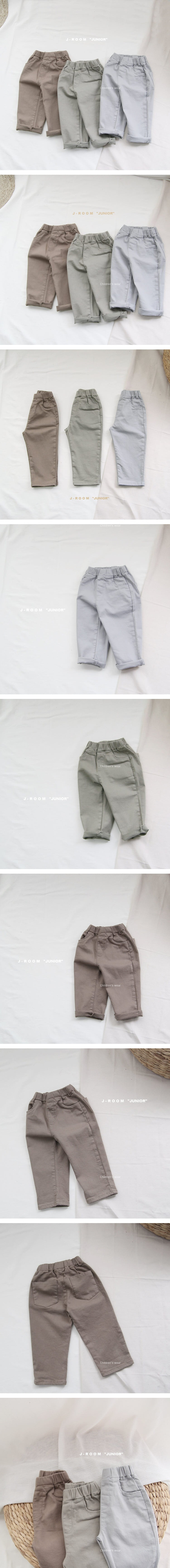 J-ROOM - Korean Children Fashion - #Kfashion4kids - Baisc Cotton Pants