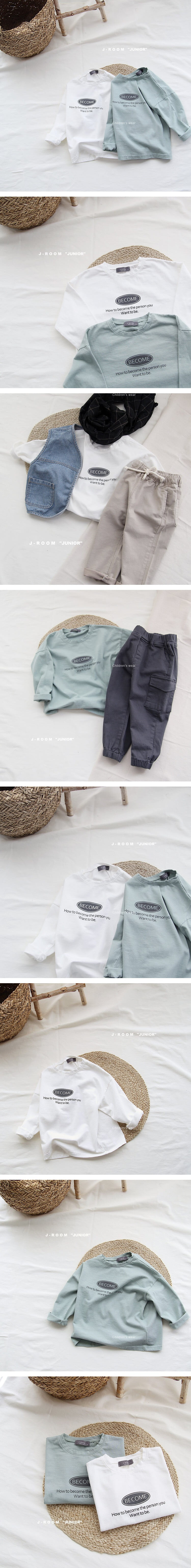 J-ROOM - Korean Children Fashion - #Kfashion4kids - Become Print Tee