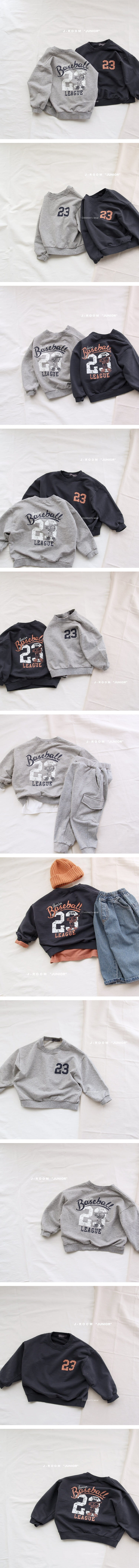 J-ROOM - Korean Children Fashion - #Kfashion4kids - Baseball Sweatshirt